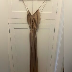 Zara Brown Maxi Dress